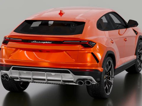 SUV Urus 3D Model