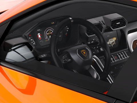 SUV Urus 3D Model