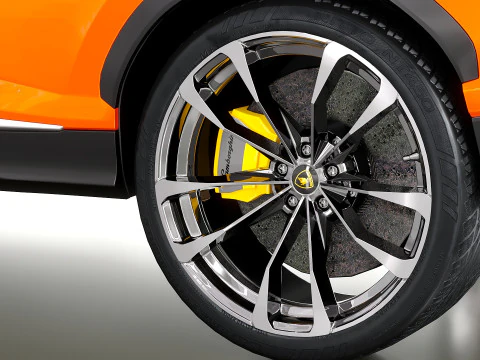 SUV Urus 3D Model