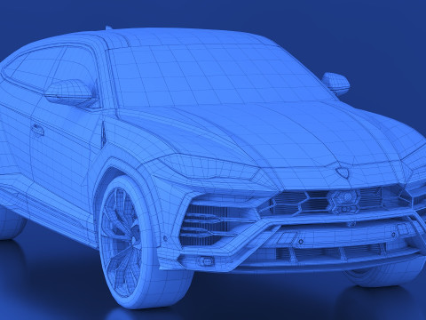 SUV Urus Modello 3D