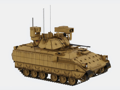 Bradley M2A3 3Dモデル