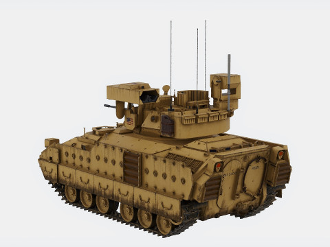 Bradley M2A3 3D Model