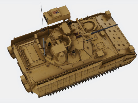 Bradley M2A3 3D Model