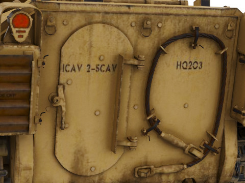 Bradley M2A3 3D Model