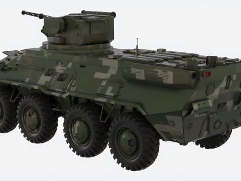 2002 BTR 3E 3D 模型