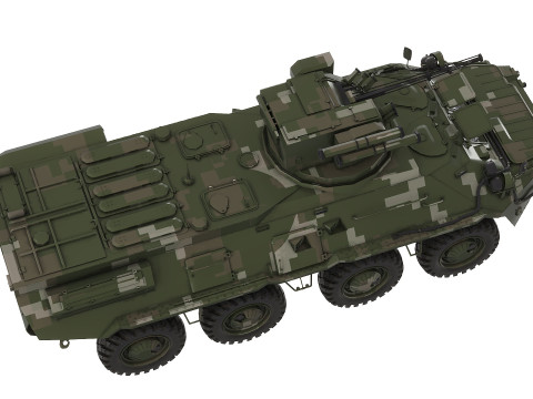 2002 BTR 3E 3D 模型