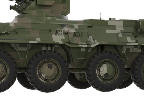 2002 BTR 3E 3D 模型