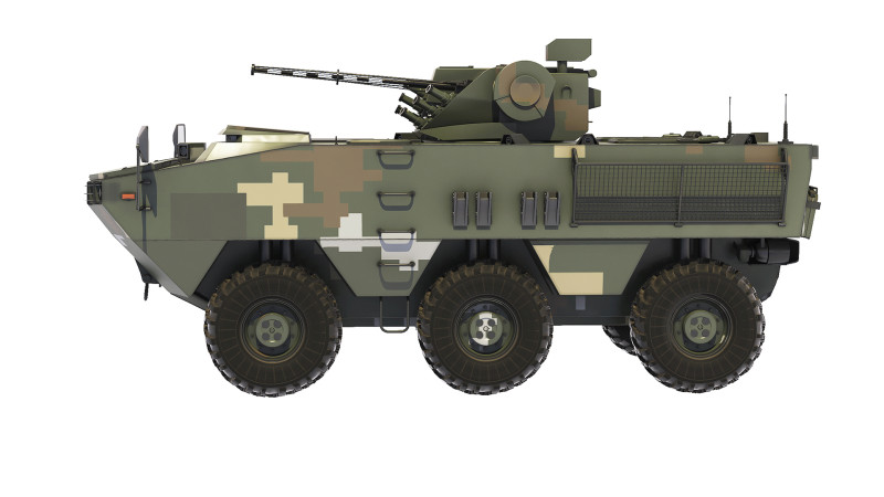 BTR Otaman-3 3D Модель .c4d .max .obj .3ds .fbx .stl .blend 