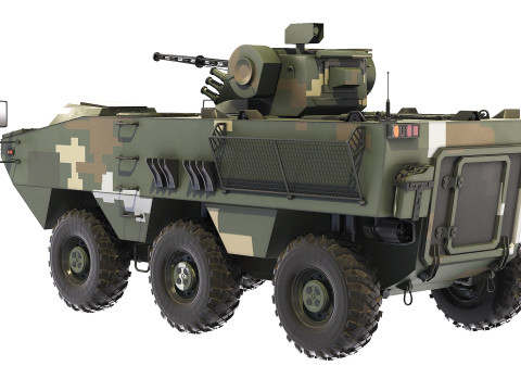 BTR Otaman-3 3D Модель
