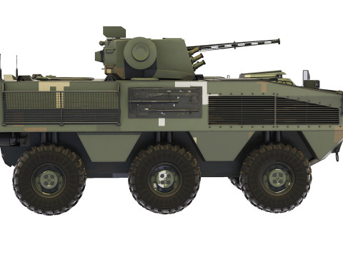 BTR Otaman-3 3D Модель