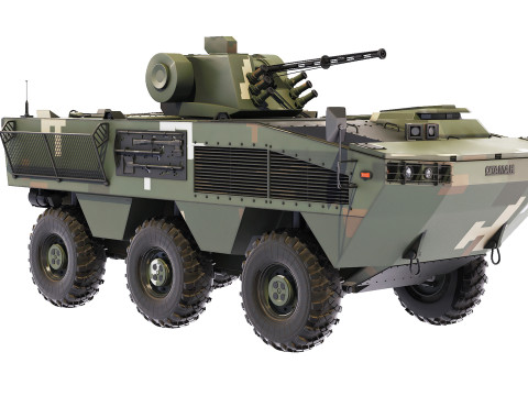 BTR Otaman-3 3D Модель