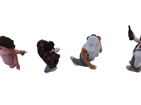 People set x4 3D Model