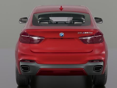 2015 x6 m sport package 3D 모델