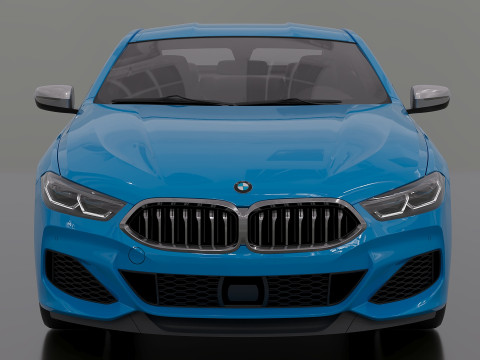 2022 8 Series G15 M850i coupe Modelo 3D