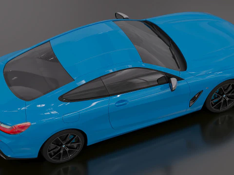 2022 8 Series G15 M850i coupe 3D Model