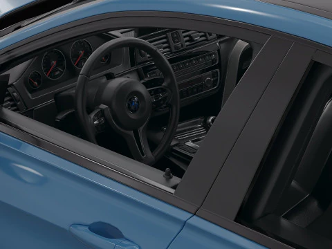 2015 M3 F30 Sedan 3D Model