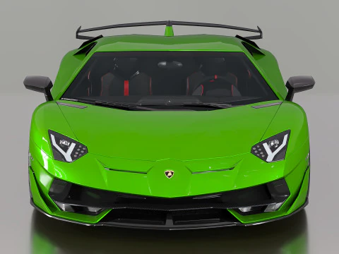 2019 Lambo Aventador 3D Model