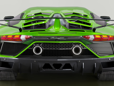 2019 Lambo Aventador Modèle 3D