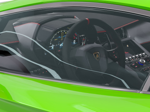 2019 Lambo Aventador Modèle 3D