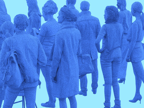 People set01 3D Model
