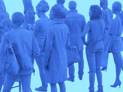 People set01 3D Model