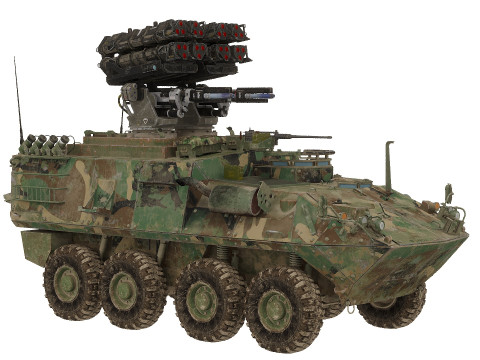 APC-BISON NATO Concept 3D Model