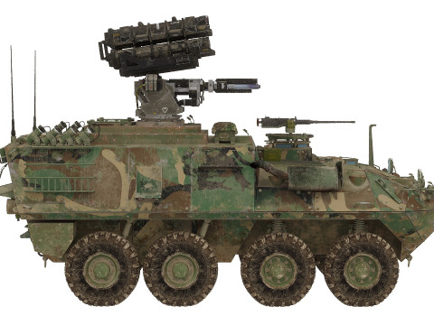 APC-BISON NATO Concept 3D 모델