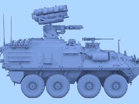APC-BISON NATO Concept 3D 모델