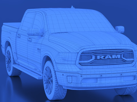 2015 Dodge Ram 3D मॉडल