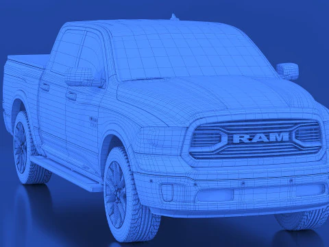 2015 Dodge Ram 3D Model
