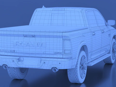 2015 Dodge Ram 3D Model