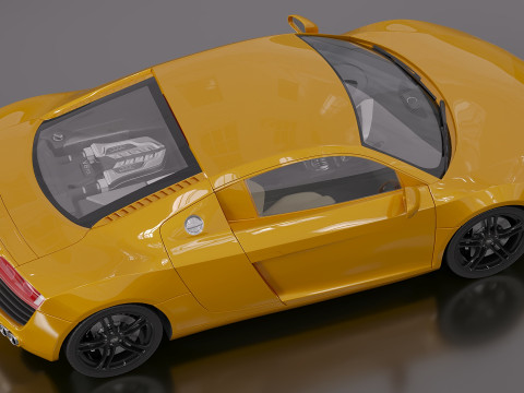 2013 Audi R8 3D Модель
