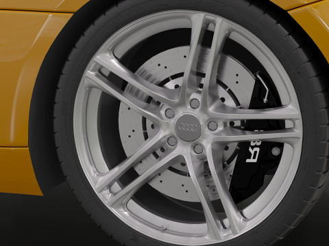 2013 Audi R8 3D Модель