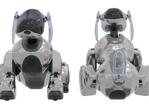 Robot dog Aibo 3D 모델
