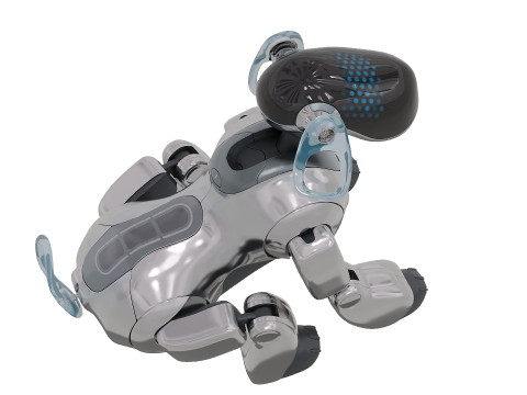 Robot dog Aibo 3D 모델