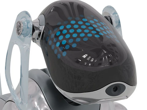 Robot dog Aibo 3D Model