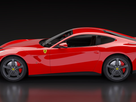 2013 Ferrari F12berlinetta 3D Model