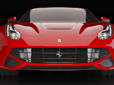 2013 Ferrari F12berlinetta 3D Model