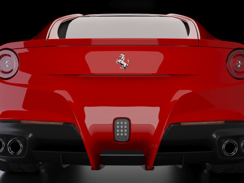 2013 Ferrari F12berlinetta 3Dモデル