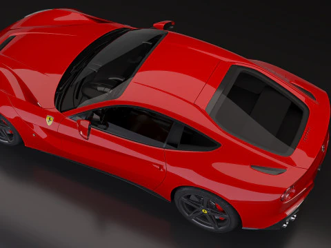 2013 Ferrari F12berlinetta 3D Model