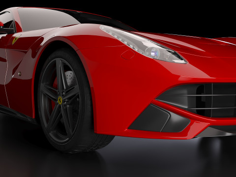 2013 Ferrari F12berlinetta 3Dモデル