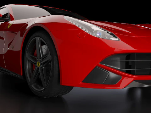 2013 Ferrari F12berlinetta 3D Model
