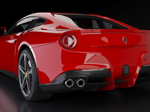 2013 Ferrari F12berlinetta 3Dモデル