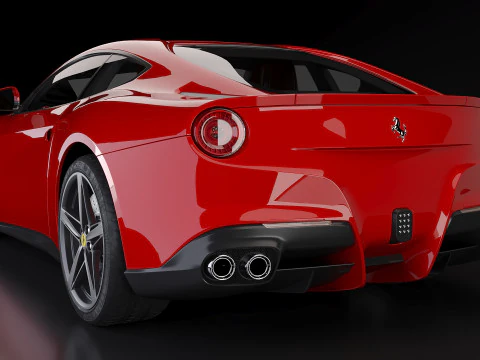 2013 Ferrari F12berlinetta 3D Model