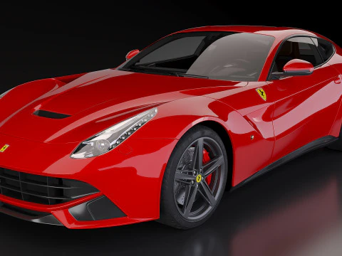 2013 Ferrari F12berlinetta 3D Model