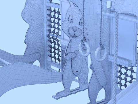 Childrens playground 3D 模型