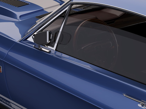 Mustang Shelby GT500KR Modelo 3D