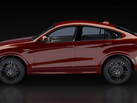 SUV X4 2015 Model 3D