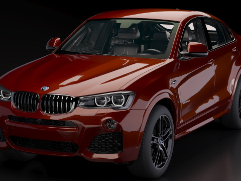 2015 SUV X4 3D Модель