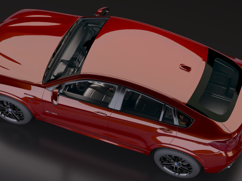 2015 SUV X4 3D Модель